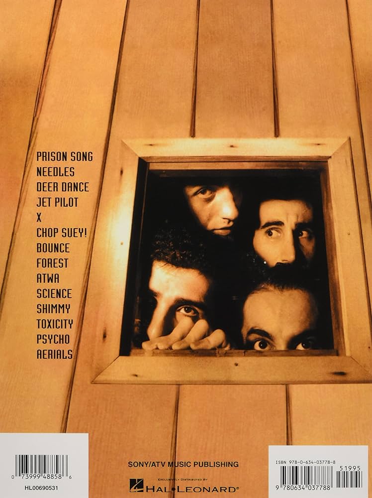 Amazon.com: System of a Down – Toxicity – Guitar Recorded